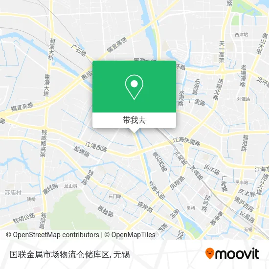国联金属市场物流仓储库区地图