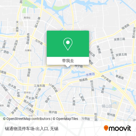 锡通物流停车场-出入口地图
