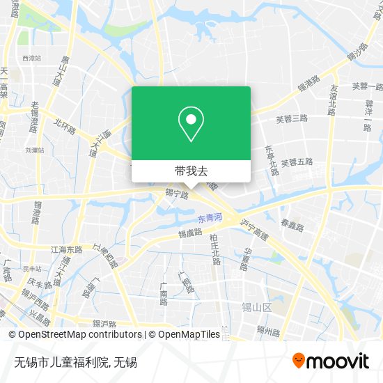 无锡市儿童福利院地图