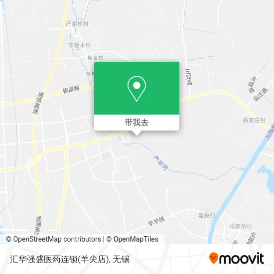 汇华强盛医药连锁(羊尖店)地图