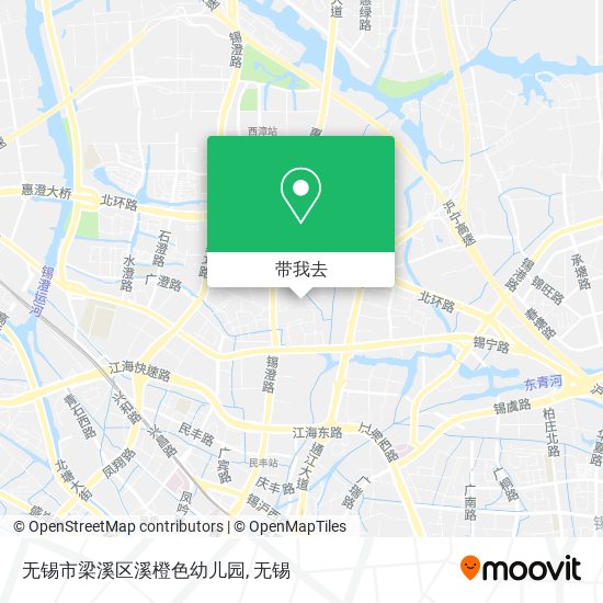 无锡市梁溪区溪橙色幼儿园地图