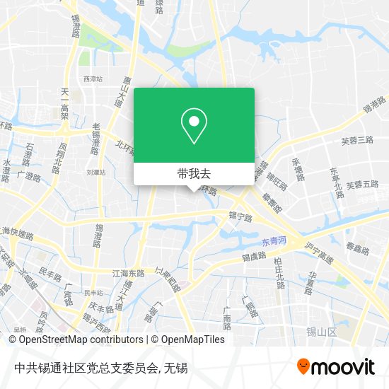 中共锡通社区党总支委员会地图