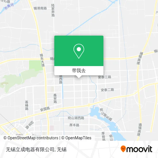 无锡立成电器有限公司地图