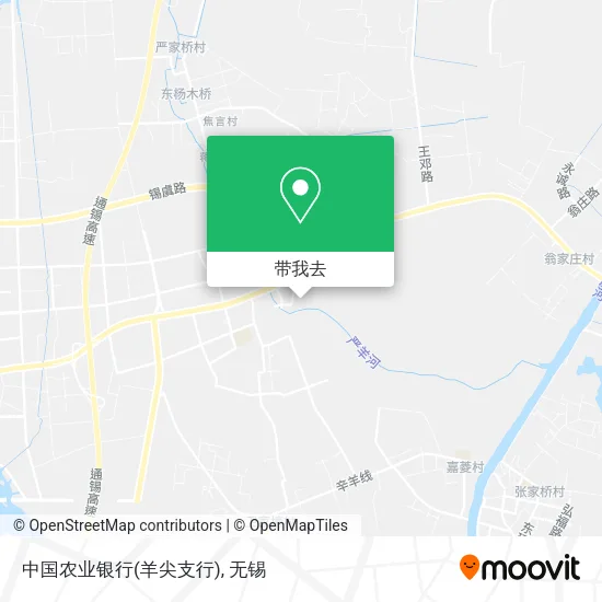 中国农业银行(羊尖支行)地图
