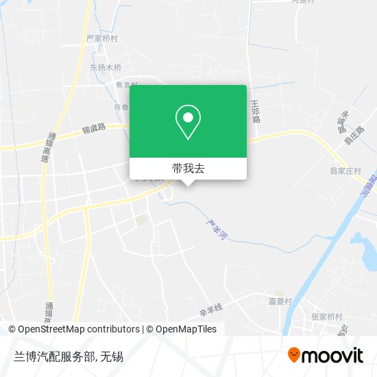 兰博汽配服务部地图