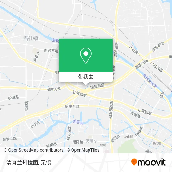 清真兰州拉面地图