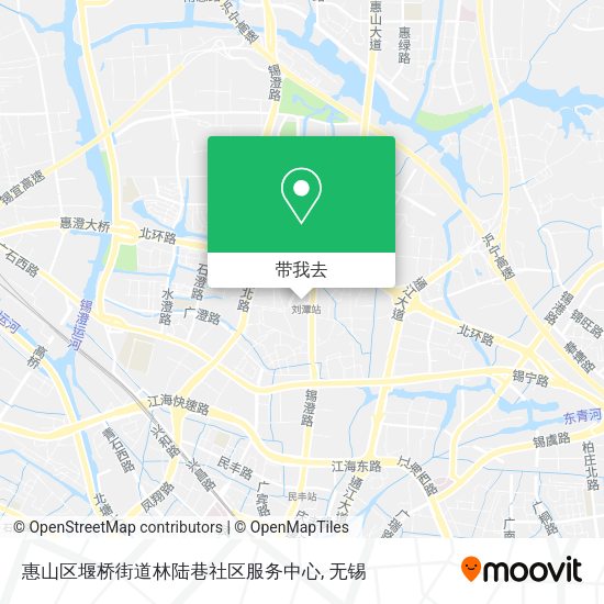 惠山区堰桥街道林陆巷社区服务中心地图