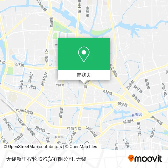 无锡新里程轮胎汽贸有限公司地图