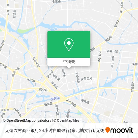 无锡农村商业银行24小时自助银行(东北塘支行)地图