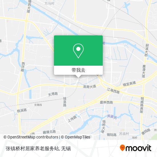 张镇桥村居家养老服务站地图