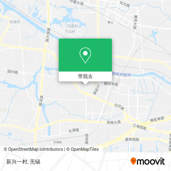 新兴一村地图