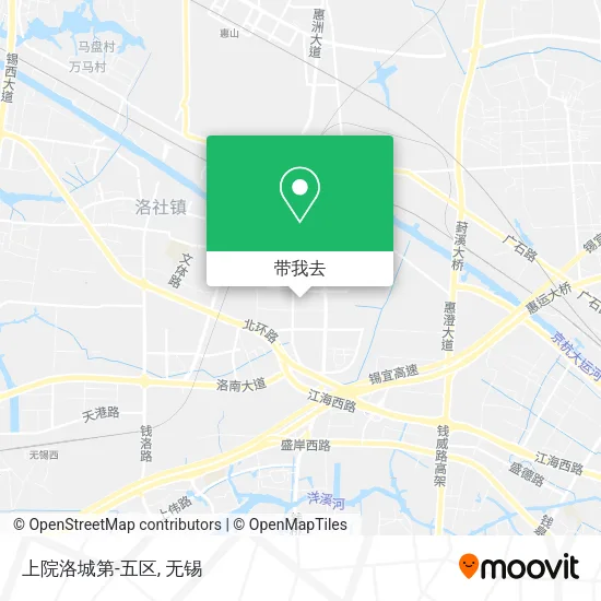 上院洛城第-五区地图