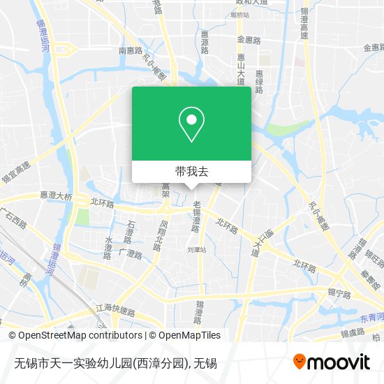 无锡市天一实验幼儿园(西漳分园)地图