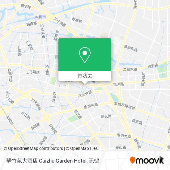 翠竹苑大酒店 Cuizhu Garden Hotel地图