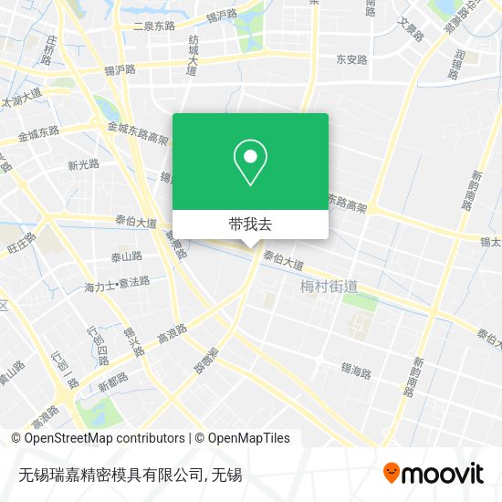 无锡瑞嘉精密模具有限公司地图
