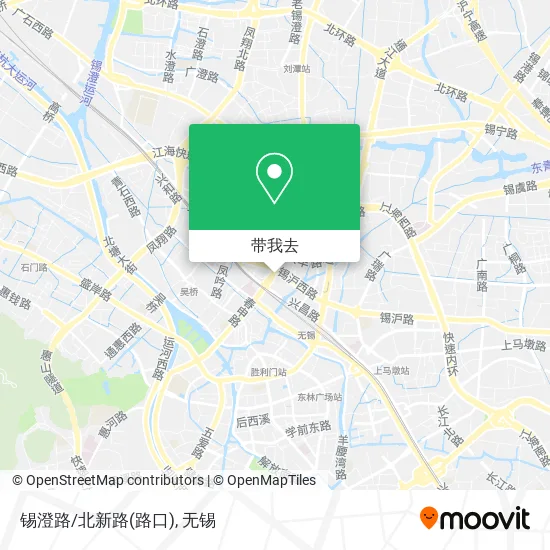 锡澄路/北新路(路口)地图