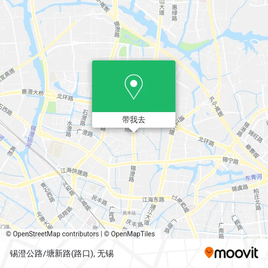锡澄公路/塘新路(路口)地图