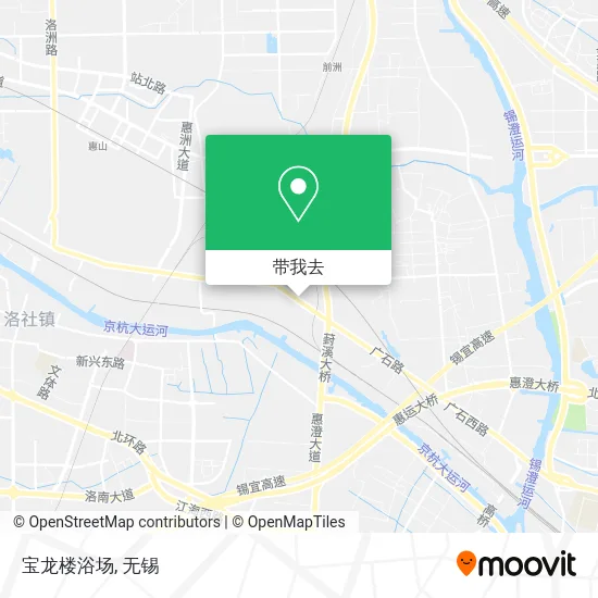 宝龙楼浴场地图