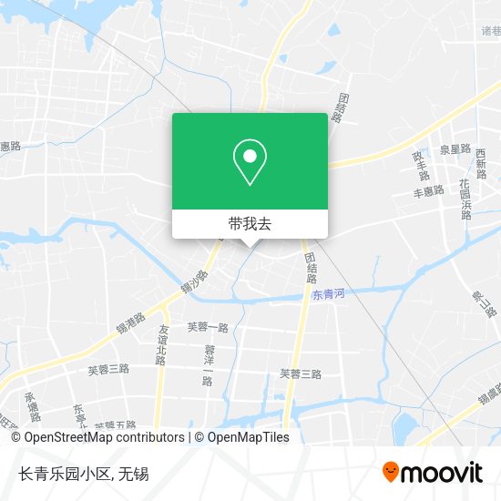 长青乐园小区地图