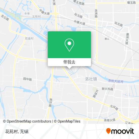 花苑村地图