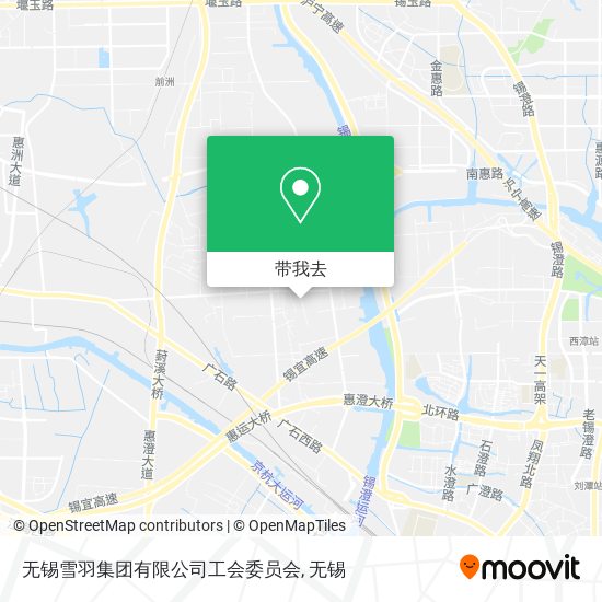无锡雪羽集团有限公司工会委员会地图