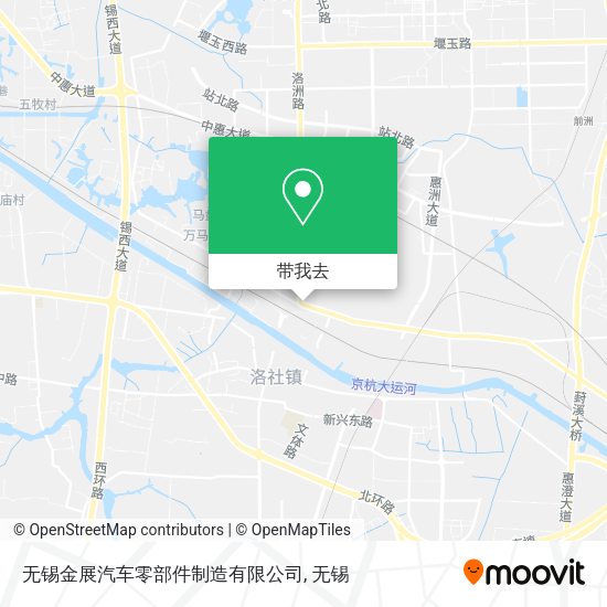 无锡金展汽车零部件制造有限公司地图