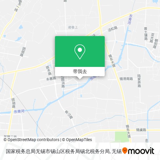 国家税务总局无锡市锡山区税务局锡北税务分局地图