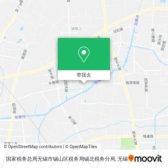 国家税务总局无锡市锡山区税务局锡北税务分局地图