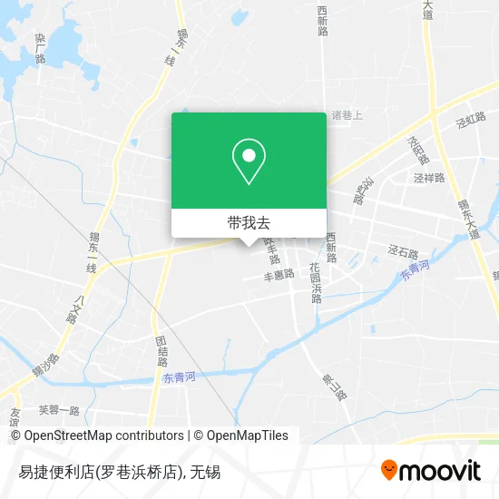 易捷便利店(罗巷浜桥店)地图