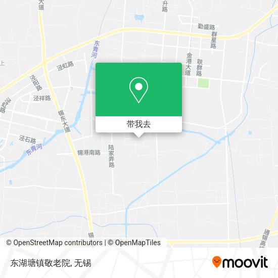 东湖塘镇敬老院地图
