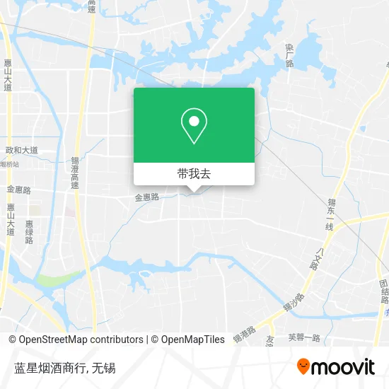 蓝星烟酒商行地图