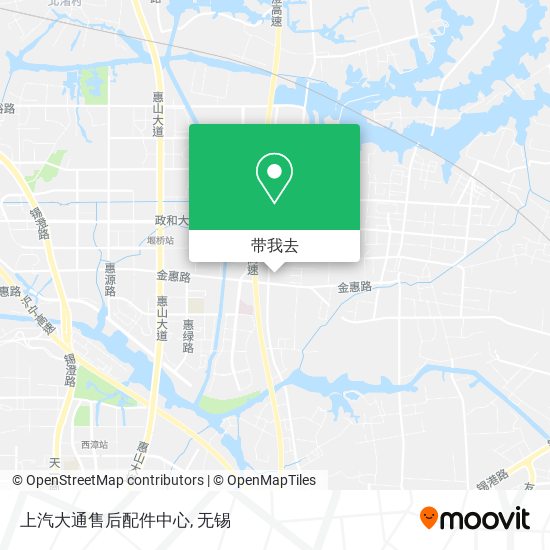 上汽大通售后配件中心地图