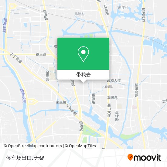 停车场出口地图