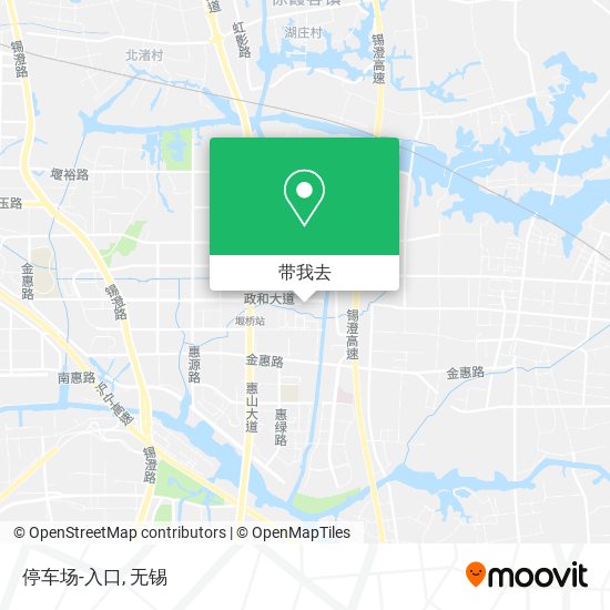 停车场-入口地图