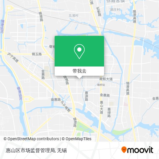 惠山区市场监督管理局地图