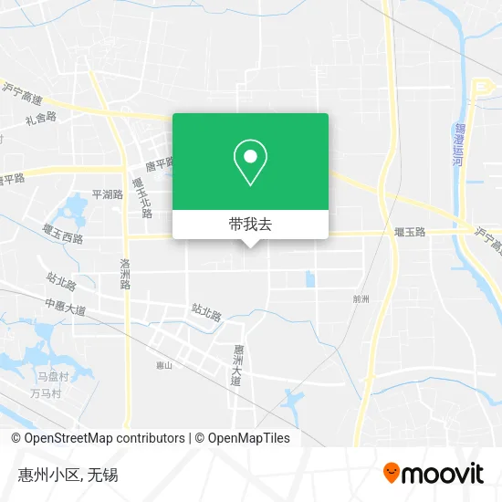 惠州小区地图