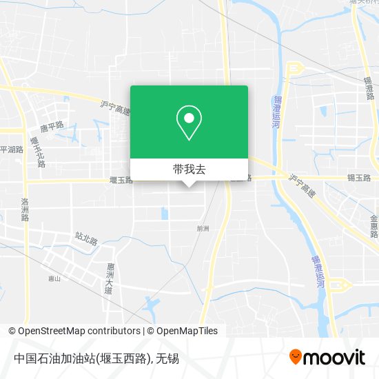 中国石油加油站(堰玉西路)地图