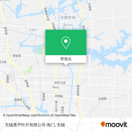 无锡透平叶片有限公司-南门地图