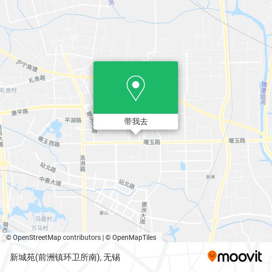 新城苑(前洲镇环卫所南)地图