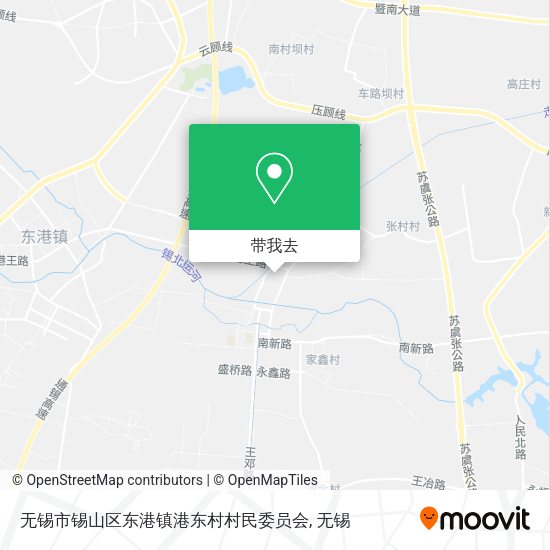 无锡市锡山区东港镇港东村村民委员会地图