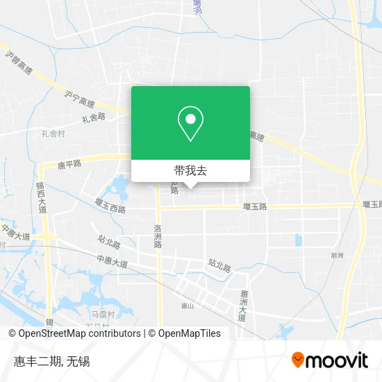 惠丰二期地图