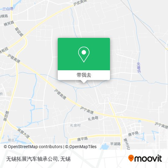 无锡拓展汽车轴承公司地图