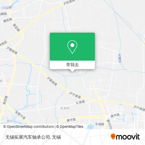 无锡拓展汽车轴承公司地图