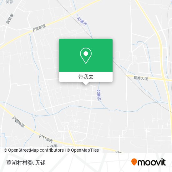 蓉湖村村委地图