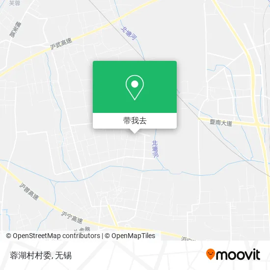 蓉湖村村委地图