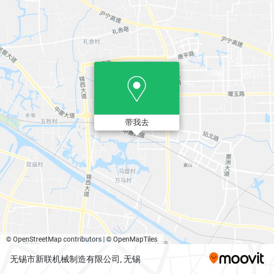 无锡市新联机械制造有限公司地图