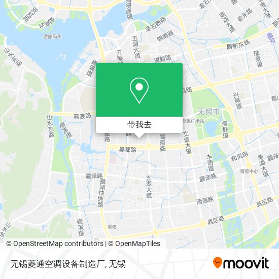 无锡菱通空调设备制造厂地图