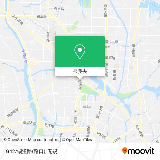 G42/锡澄路(路口)地图