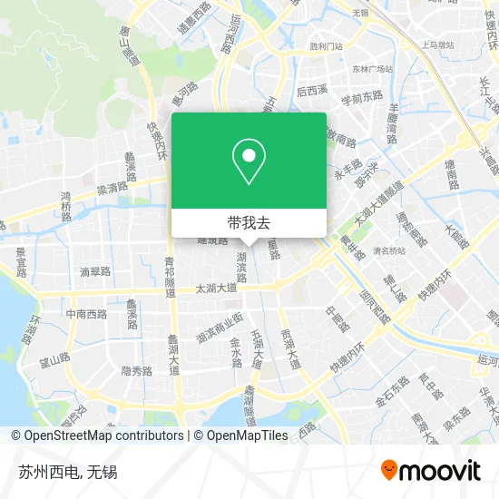 苏州西电地图