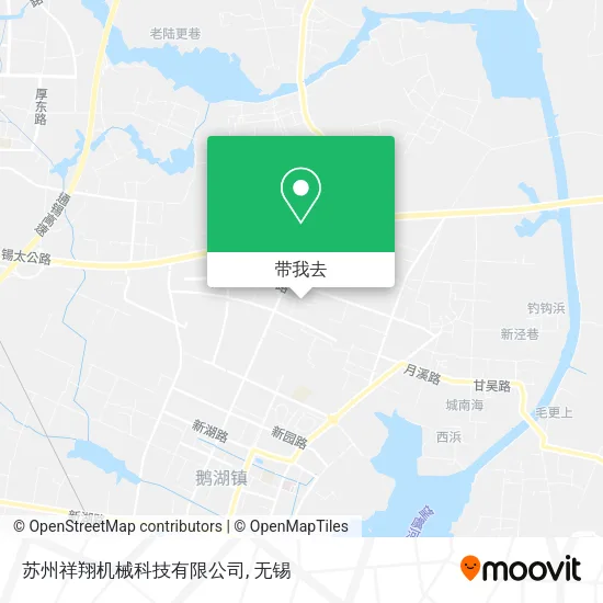 苏州祥翔机械科技有限公司地图